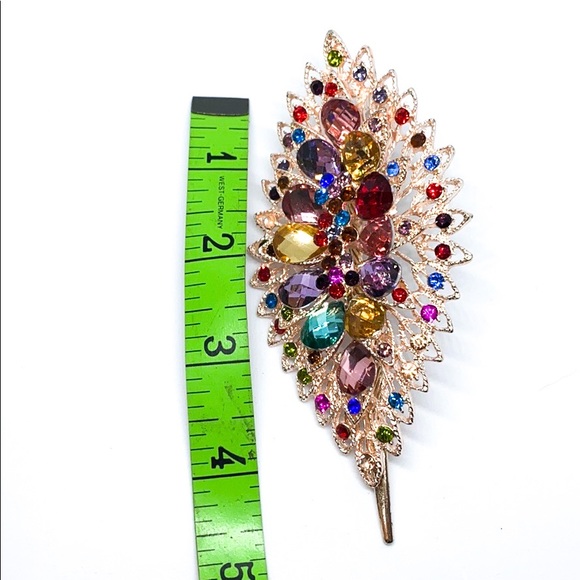 Rainbow Rose Gold Large Hair Clio - Picture 6 of 6